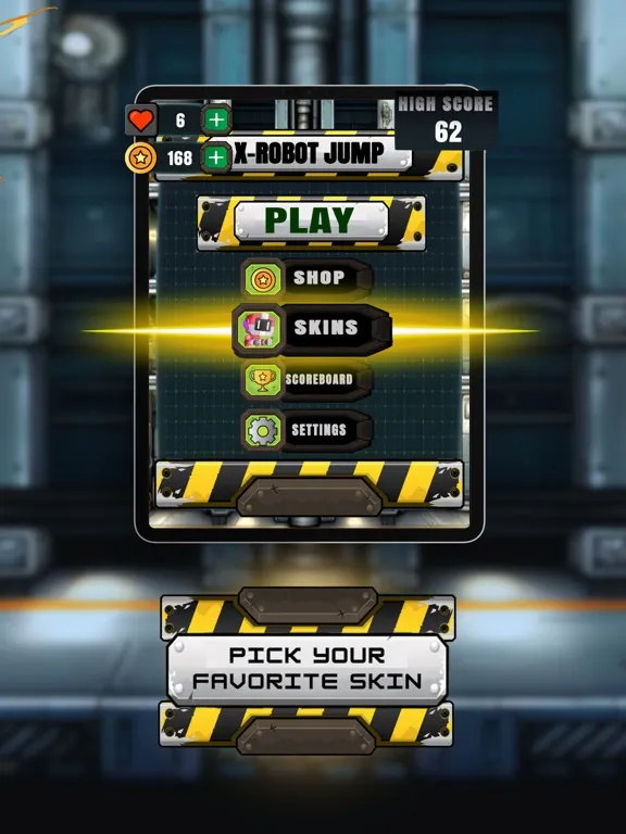 Скриншоты Robot Jump - Hop to the Top iPad 