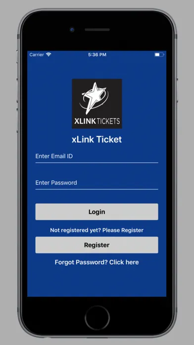 ภาพหน้าจอของ xLink Ticket Door