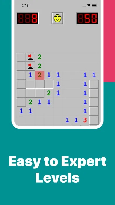 Captures d'écran de Minesweeper