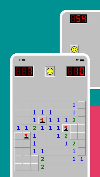 Captures d'écran de Minesweeper