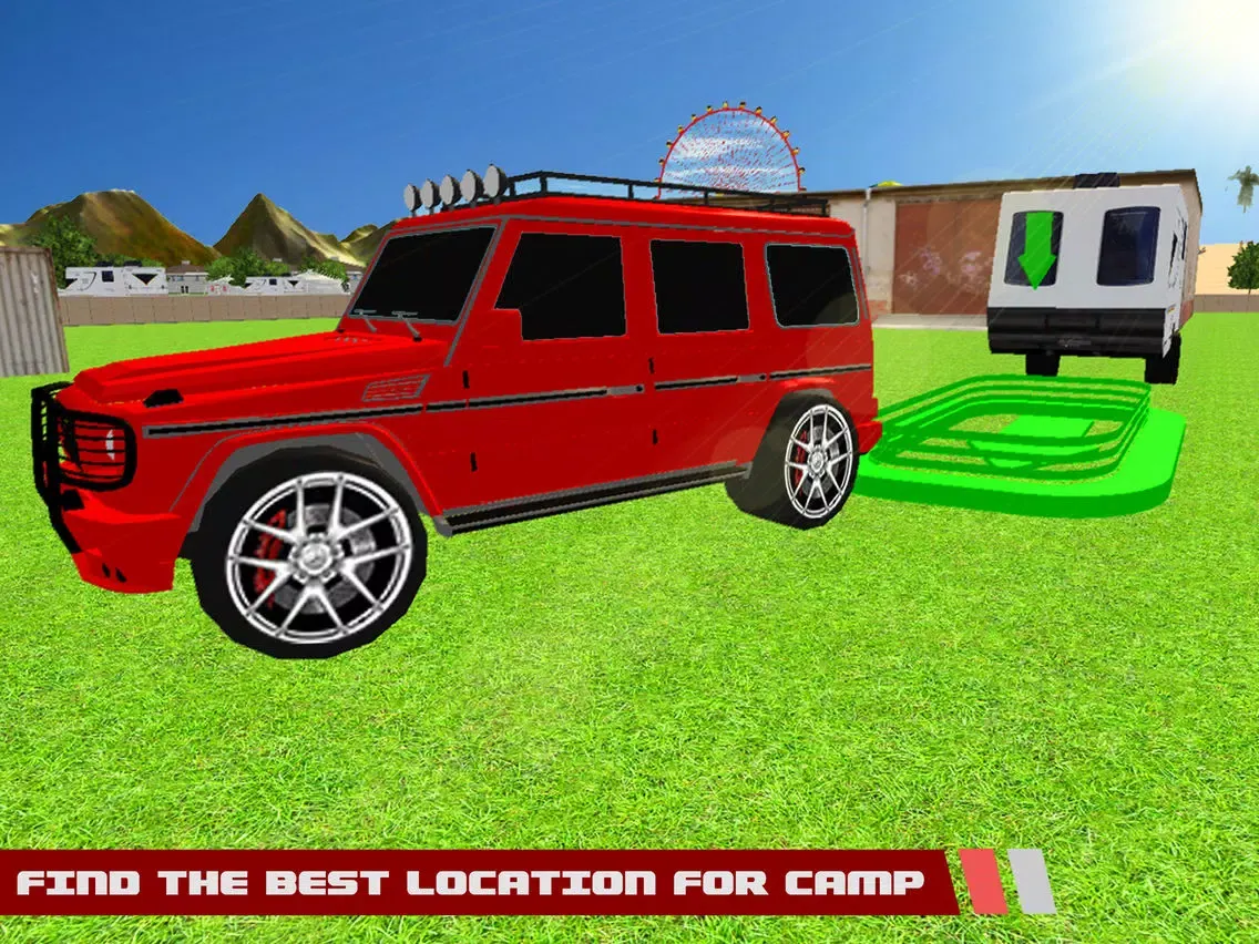 Captures d'écran de Camper Van Truck- Beach Resort iPad 