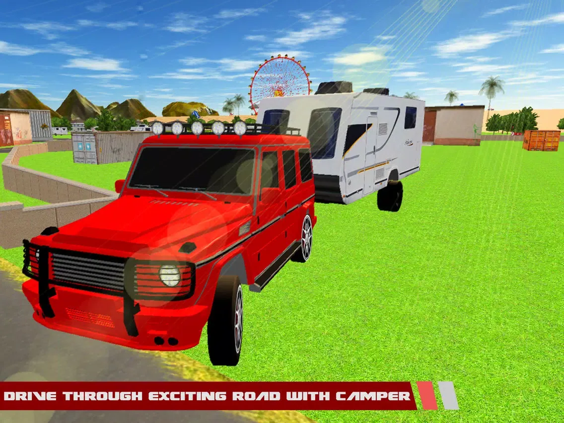 Captures d'écran de Camper Van Truck- Beach Resort iPad 
