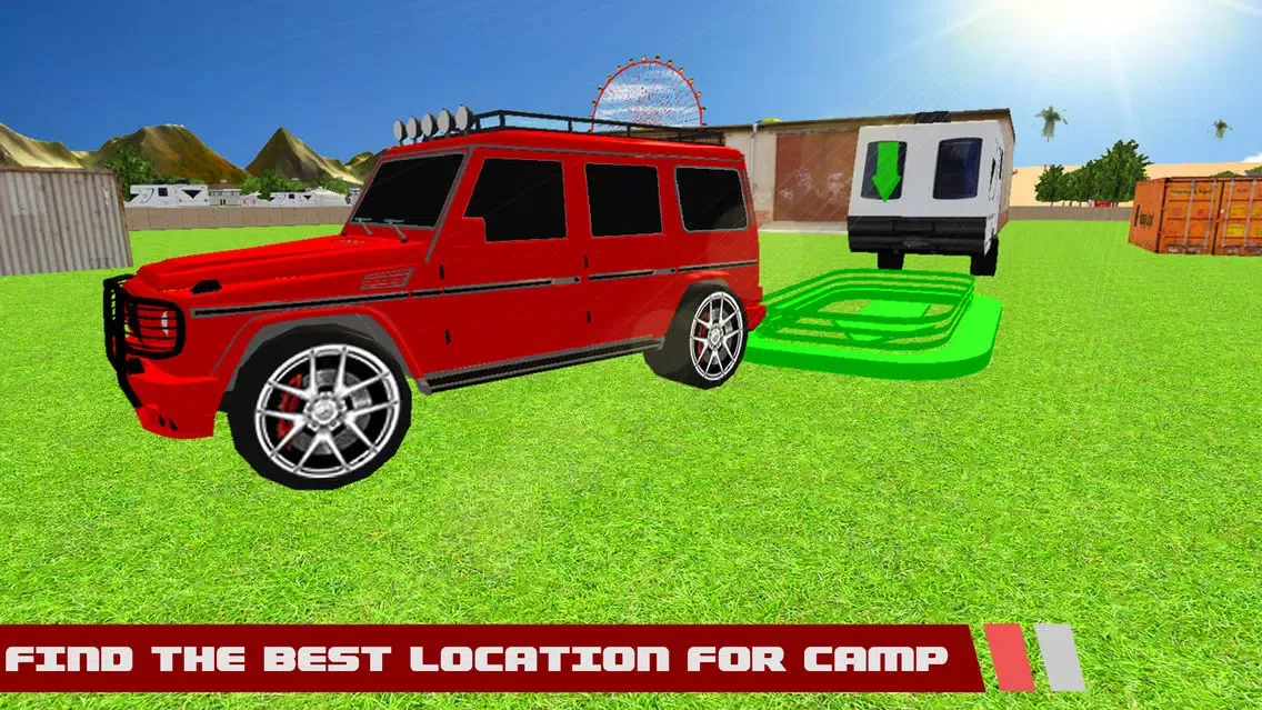 Captures d'écran de Camper Van Truck- Beach Resort