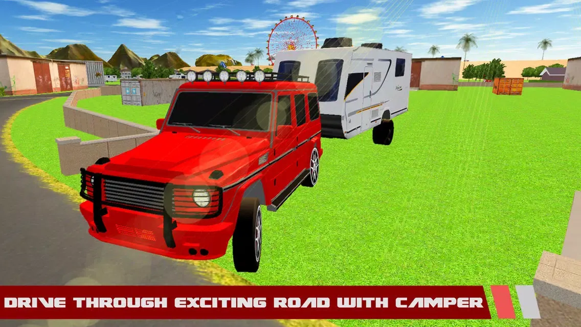 Captures d'écran de Camper Van Truck- Beach Resort