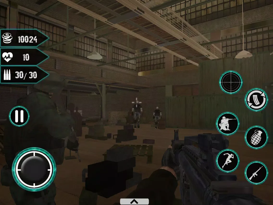 Zombie War 3D - Zombies Arena iPad  سکرین شاٹس