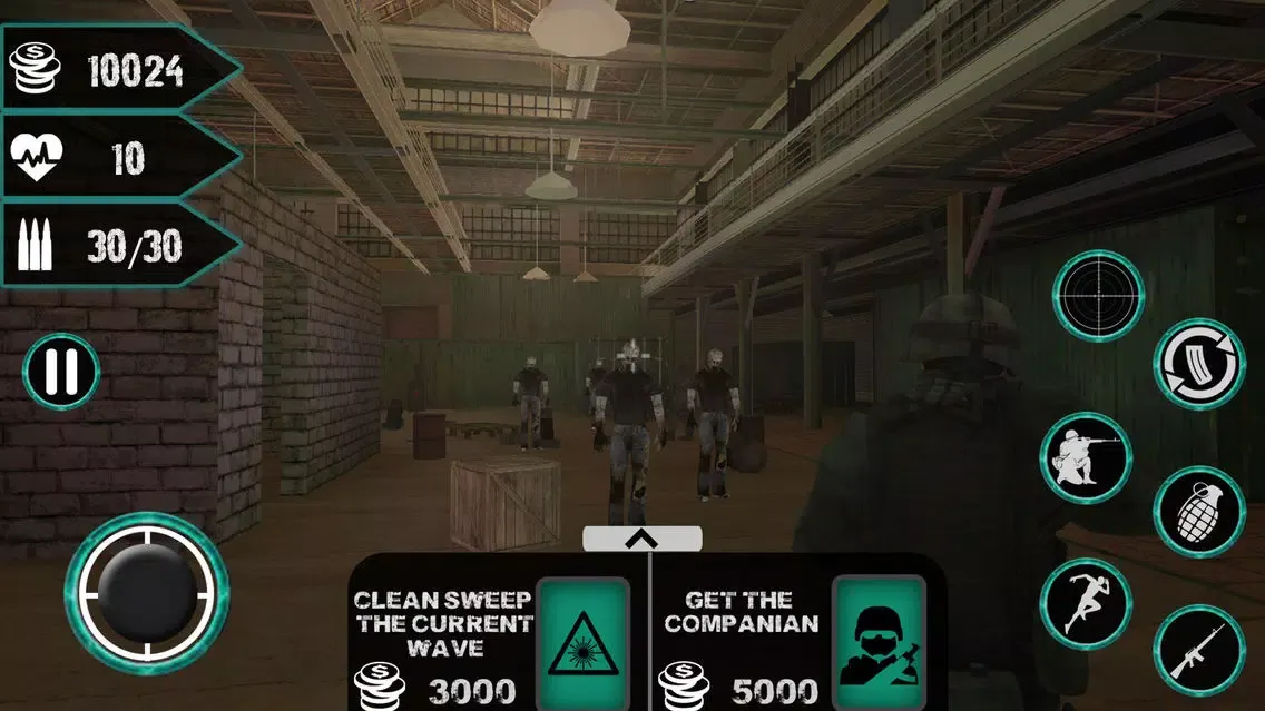Zombie War 3D - Zombies Arena سکرین شاٹس
