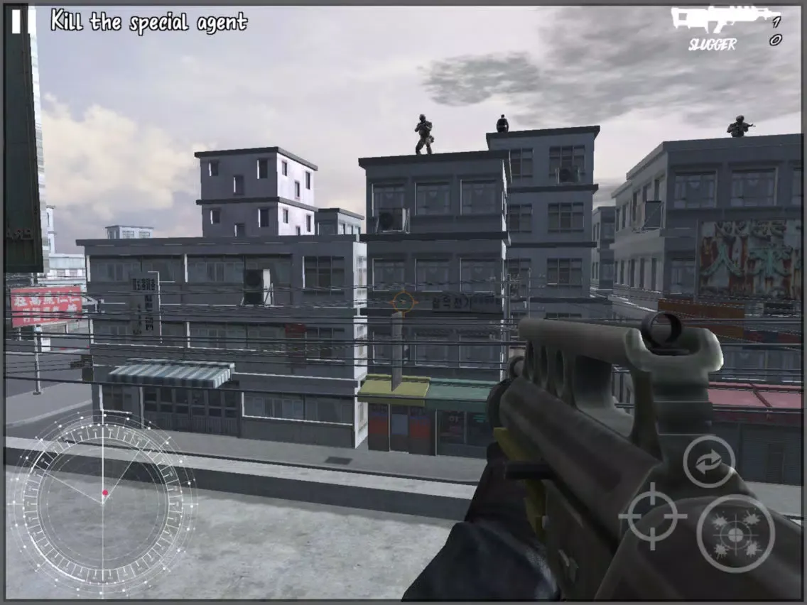 Sniper Assassin : Silent War iPad  Screenshots