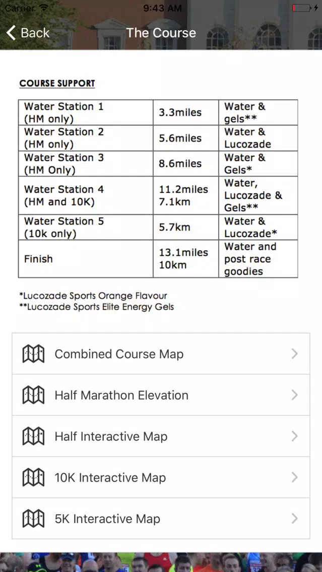 Capturas de pantalla de English Half Marathon