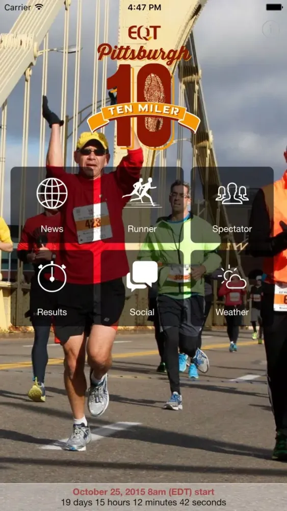 EQT Pittsburgh 10 Miler स्क्रीनशॉट