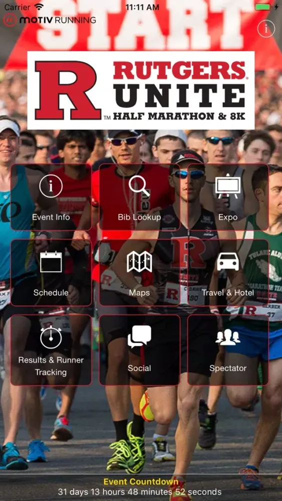 Rutgers Unite Half Marathon スクリーンショット