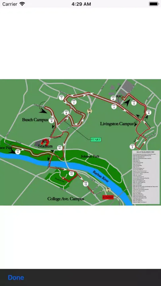 Rutgers Unite Half Marathon スクリーンショット