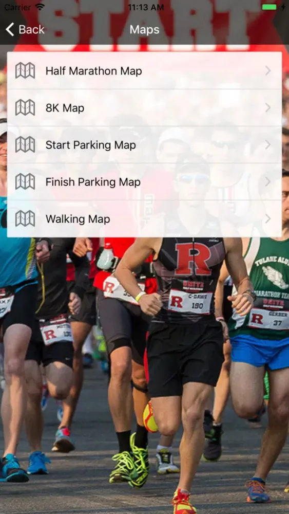 Rutgers Unite Half Marathon スクリーンショット