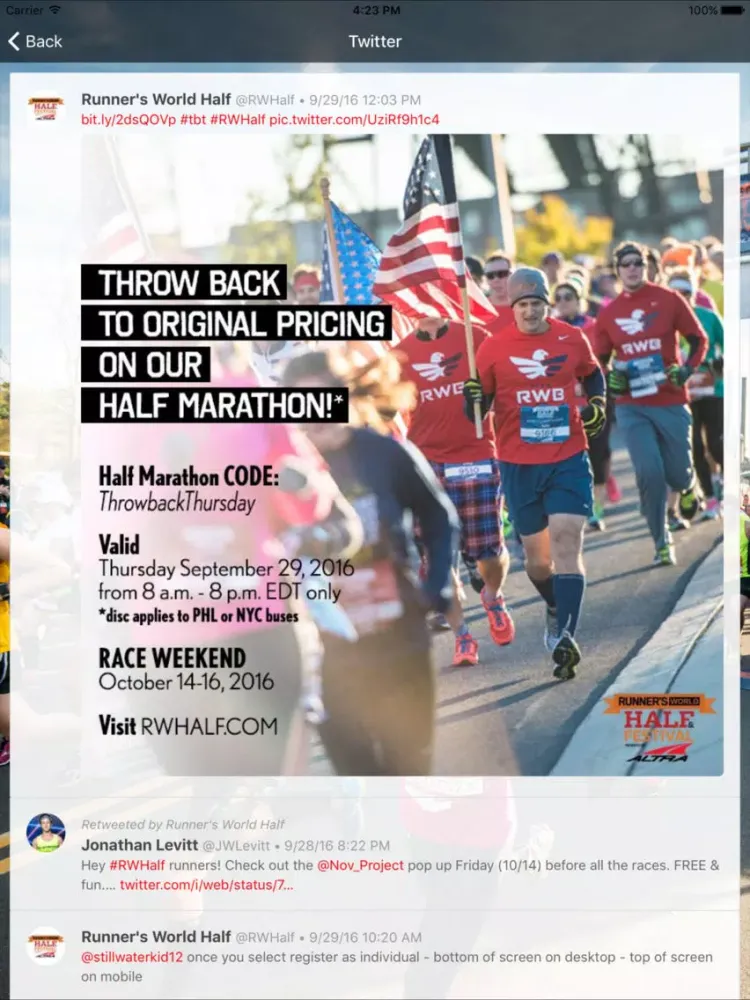 صور Runner's World Half iPad 
