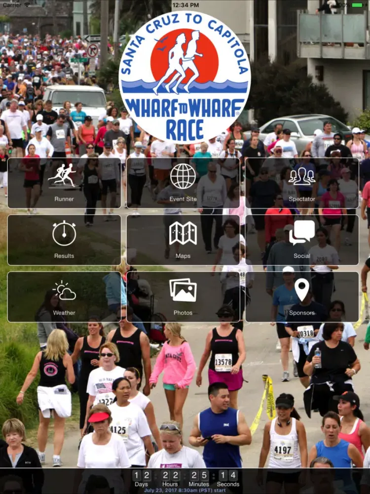 ภาพหน้าจอของ Wharf to Wharf Race iPad 