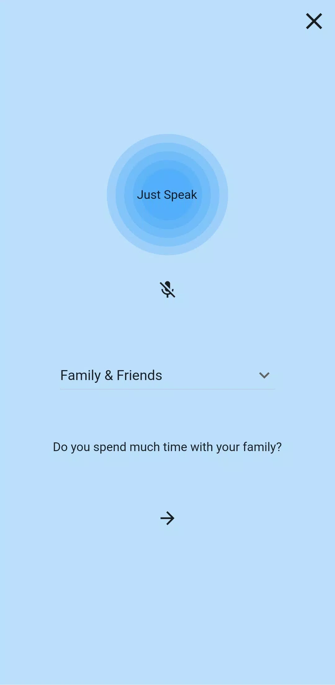 Just Speakscreenshot dell'app2