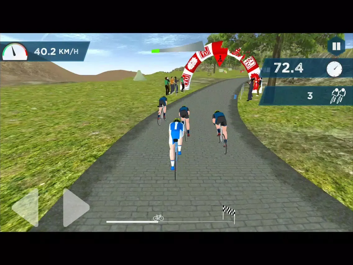 Captures d'écran de Live Cycling Race iPad 