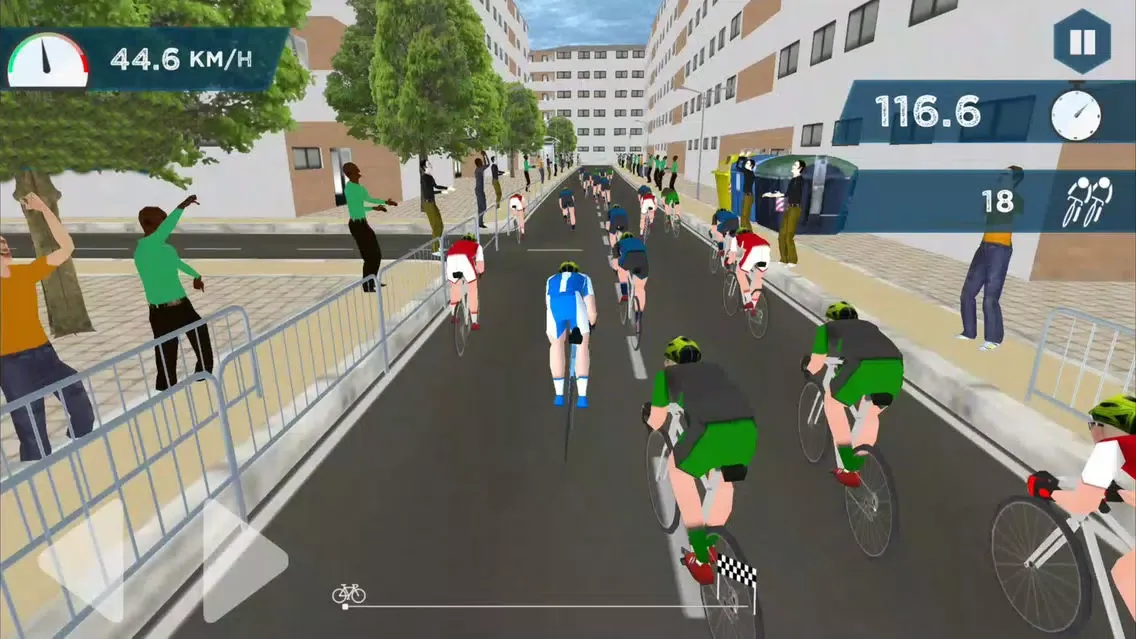 Captures d'écran de Live Cycling Race