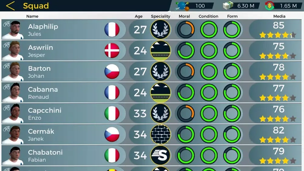 Live Cycling Manager 2 Screenshots