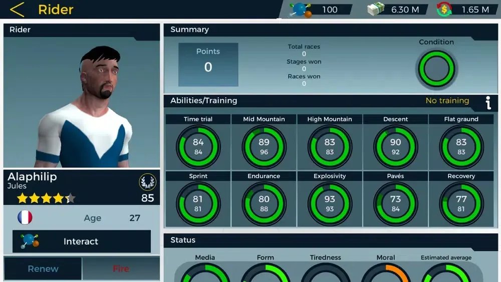 Live Cycling Manager 2 Screenshots