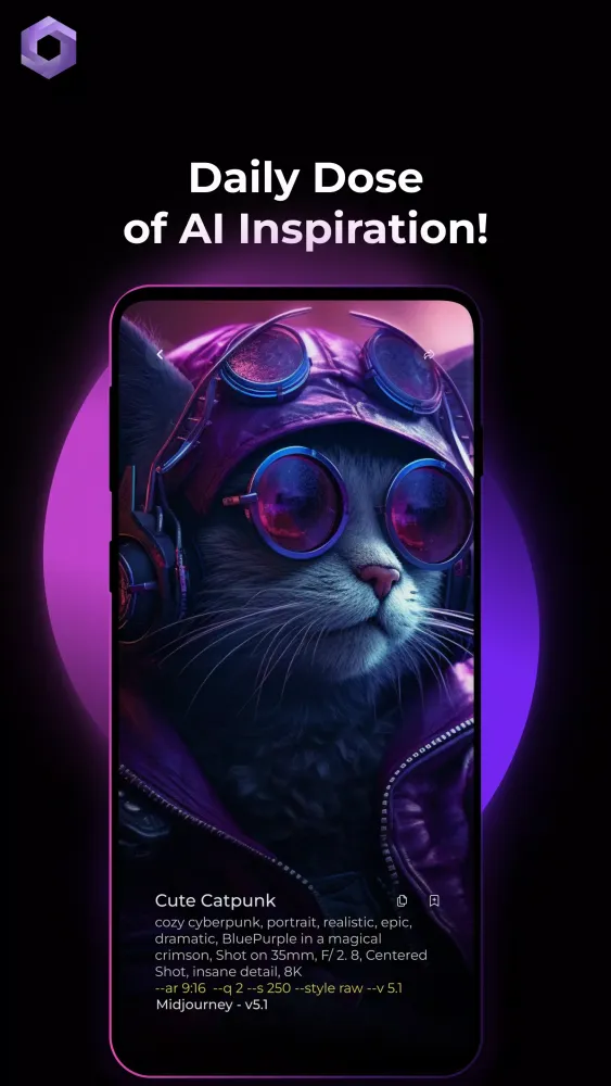 Zrzuty ekranu Prompt Magic