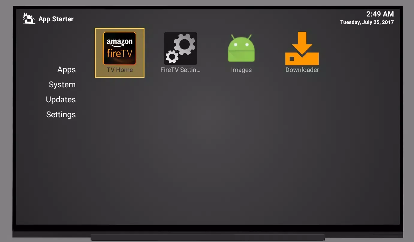 App Starter 스크린샷
