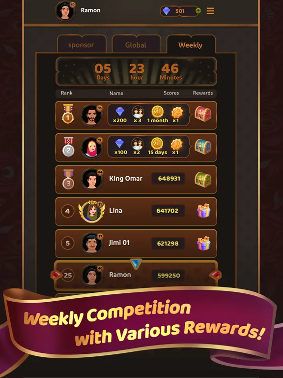 Hokm Plus - Online Card Game iPad  Screenshots