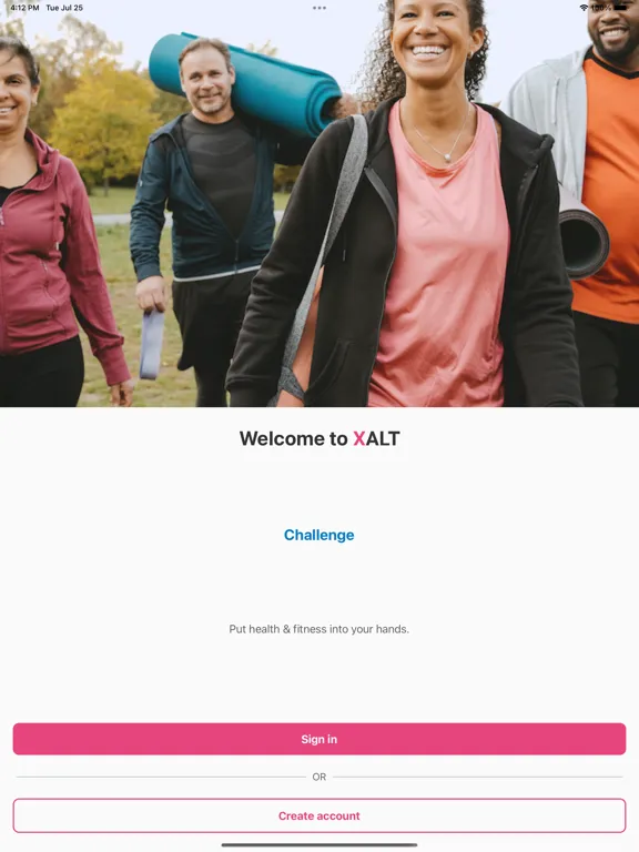 XALT Challenge iPad 应用截图
