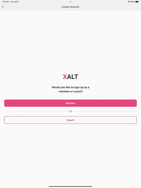 XALT Challenge iPad 应用截图