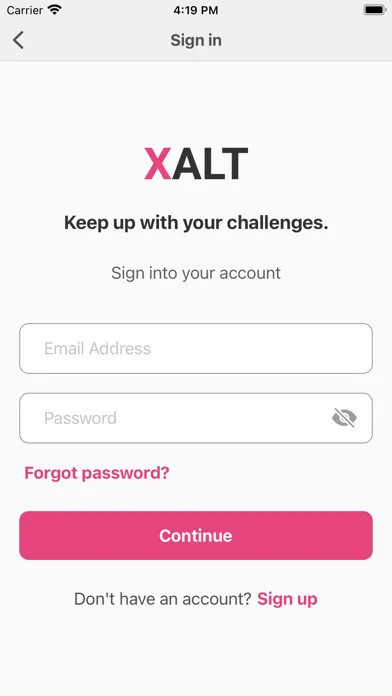 XALT Challenge应用截图