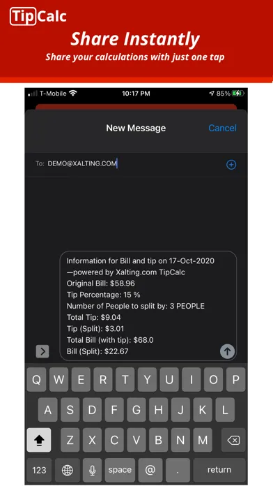 TipCalc - No Ads Screenshots