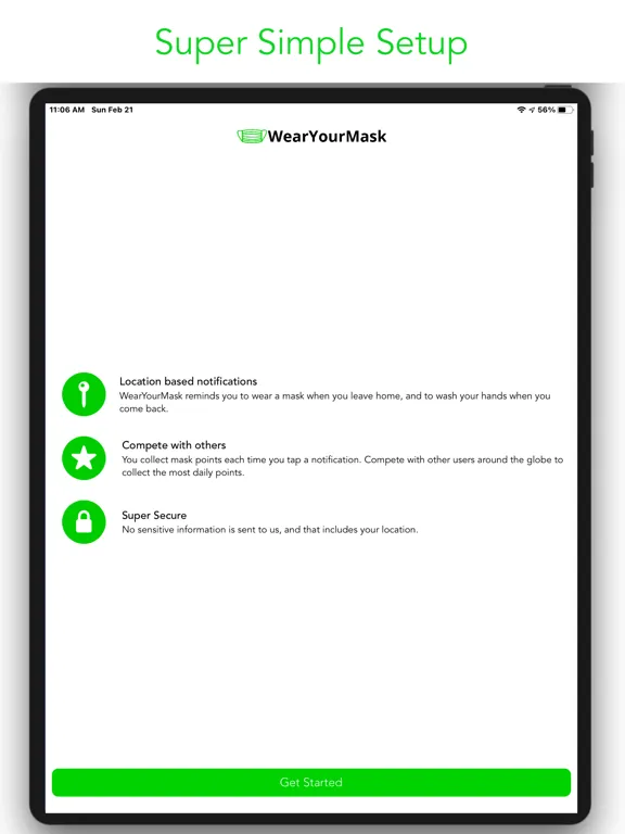 Скриншоты WearYourMask Pro iPad 