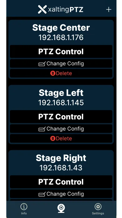 PTZ Camera Controller + Viewer应用截图