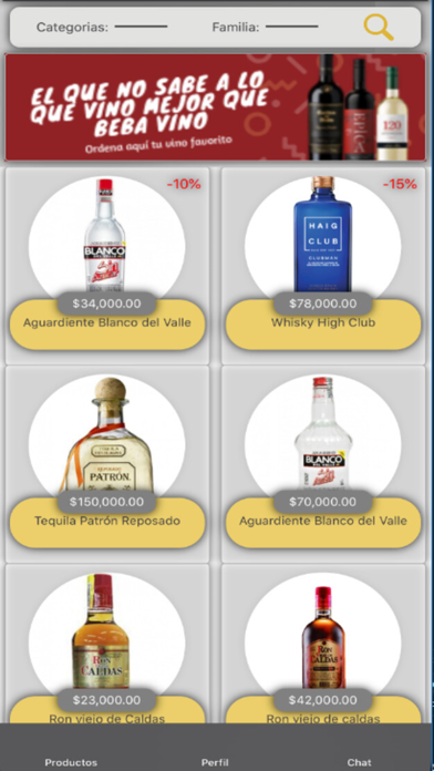 Licores La Rebaja Screenshots