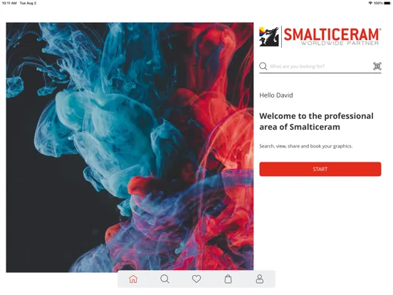 Screenshot di Smalticeram Worldwide Partner iPad 