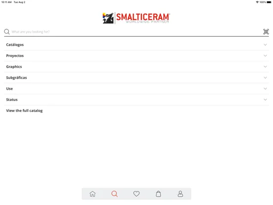Screenshot di Smalticeram Worldwide Partner iPad 