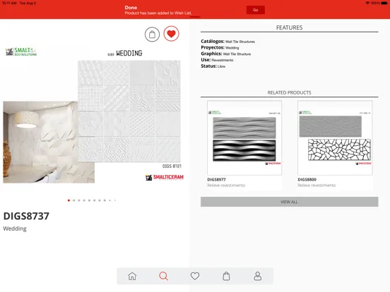 Screenshot di Smalticeram Worldwide Partner iPad 