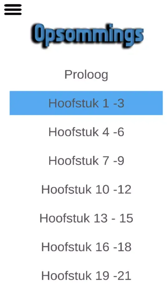 Zrzuty ekranu Onderwereld App