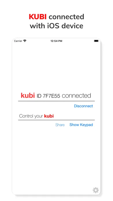 Captures d'écran de Kubi Connect