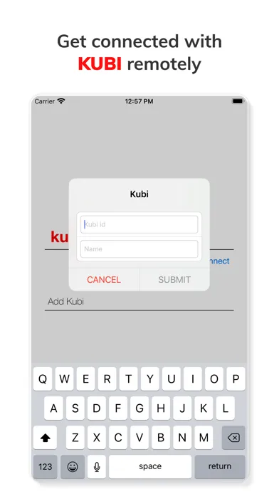Captures d'écran de Kubi Connect