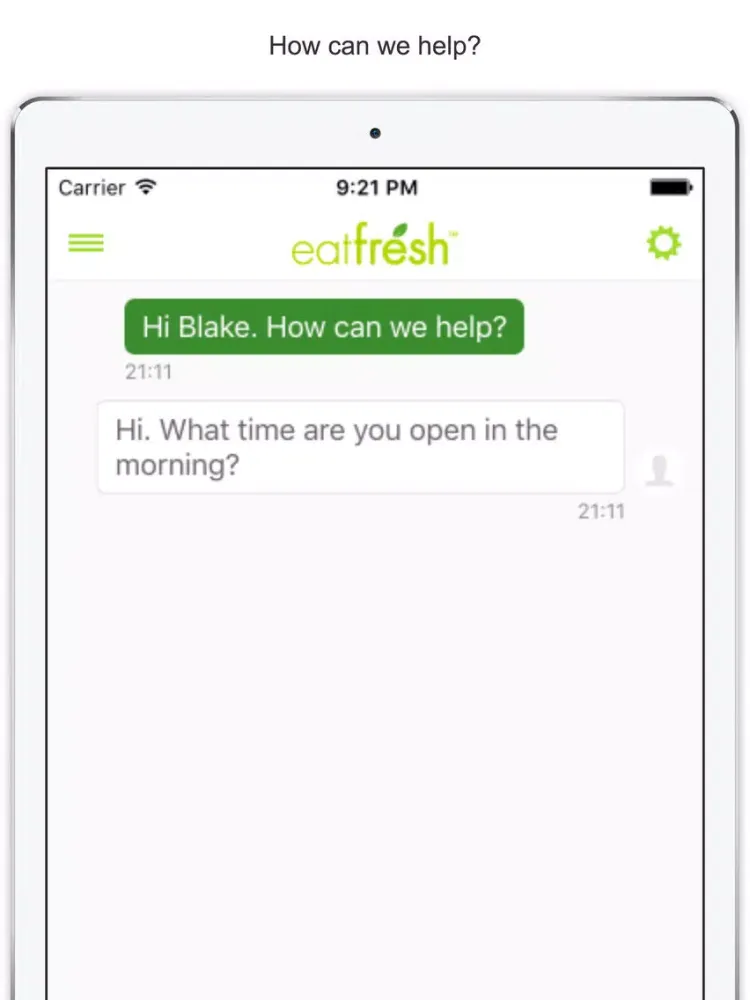 صور Eatfresh iPad 