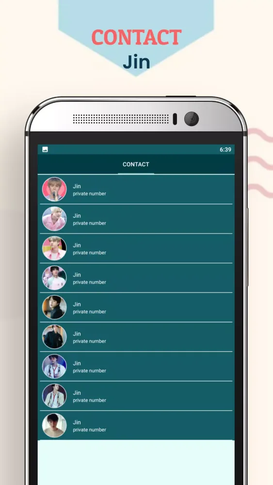 Jin Calling You Screenshots