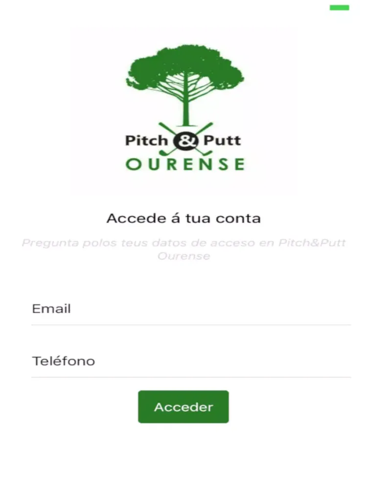 Pitch and Putt Ourense iPad  Ekran Görüntüleri
