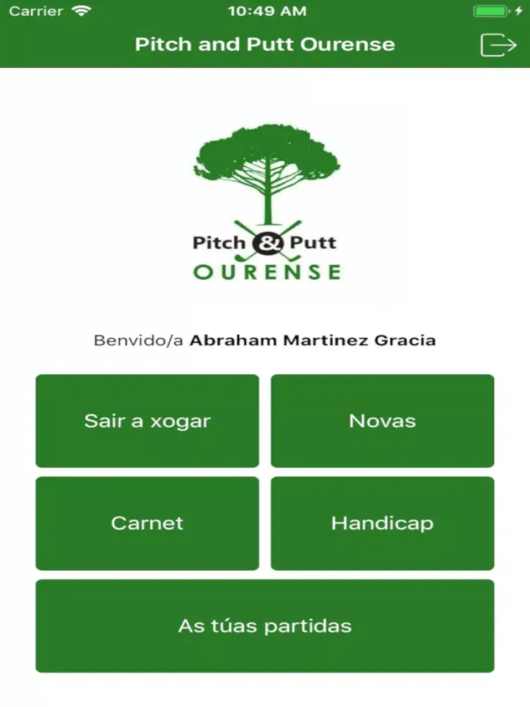 Pitch and Putt Ourense iPad  Ekran Görüntüleri