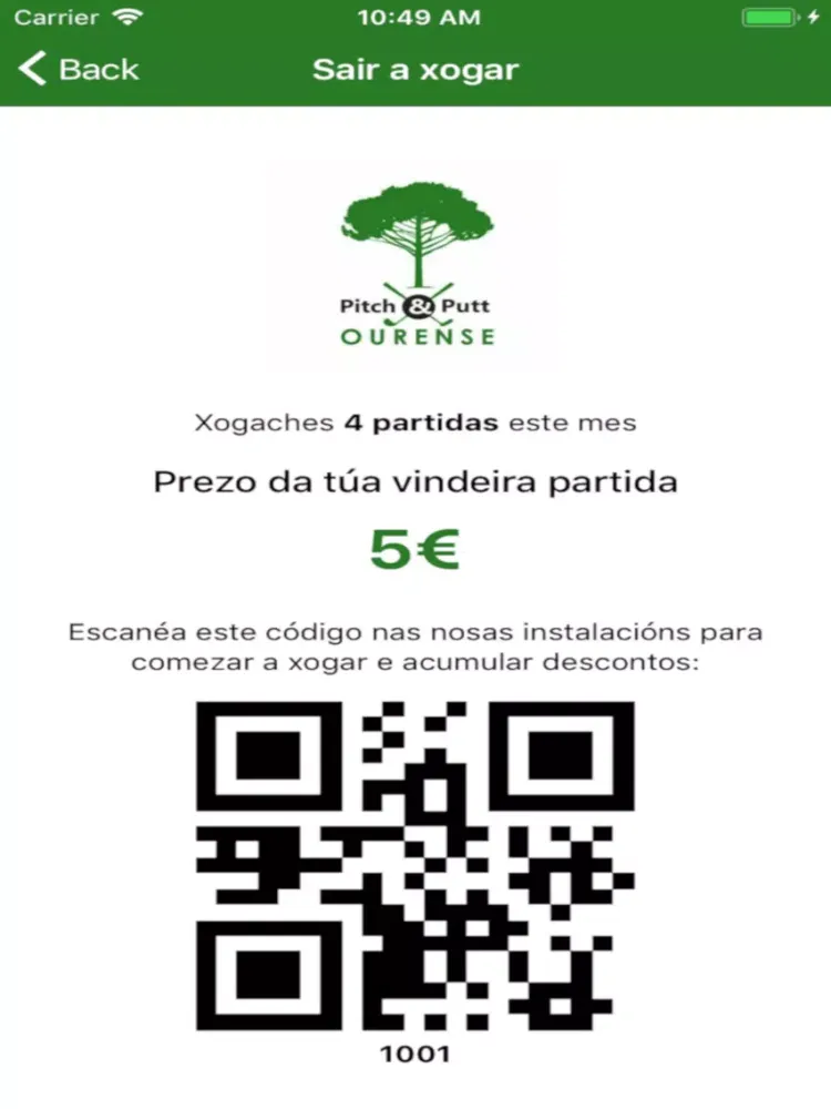 Pitch and Putt Ourense iPad  Ekran Görüntüleri