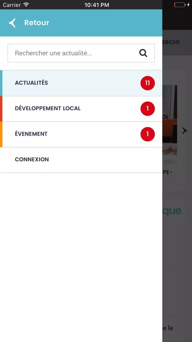 Screenshot di DGC