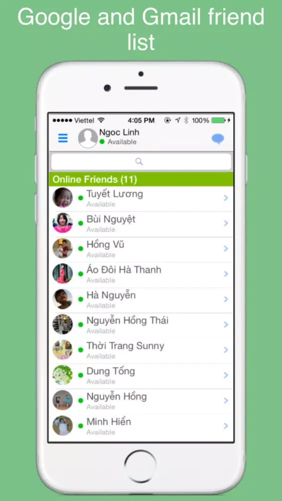 gt chat for Google Hangouts chat, call, gtalk स्क्रीनशॉट