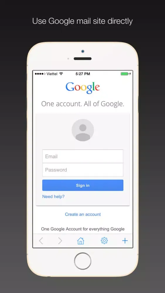 Safe Email for Gmail: secure, easy Google mail mobile app with passcode Screenshots