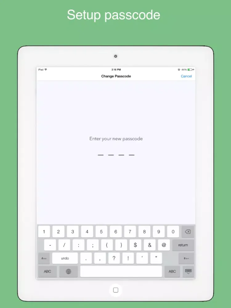 Safe web for Instagram - protect your Instagram with Passcode iPad 应用截图