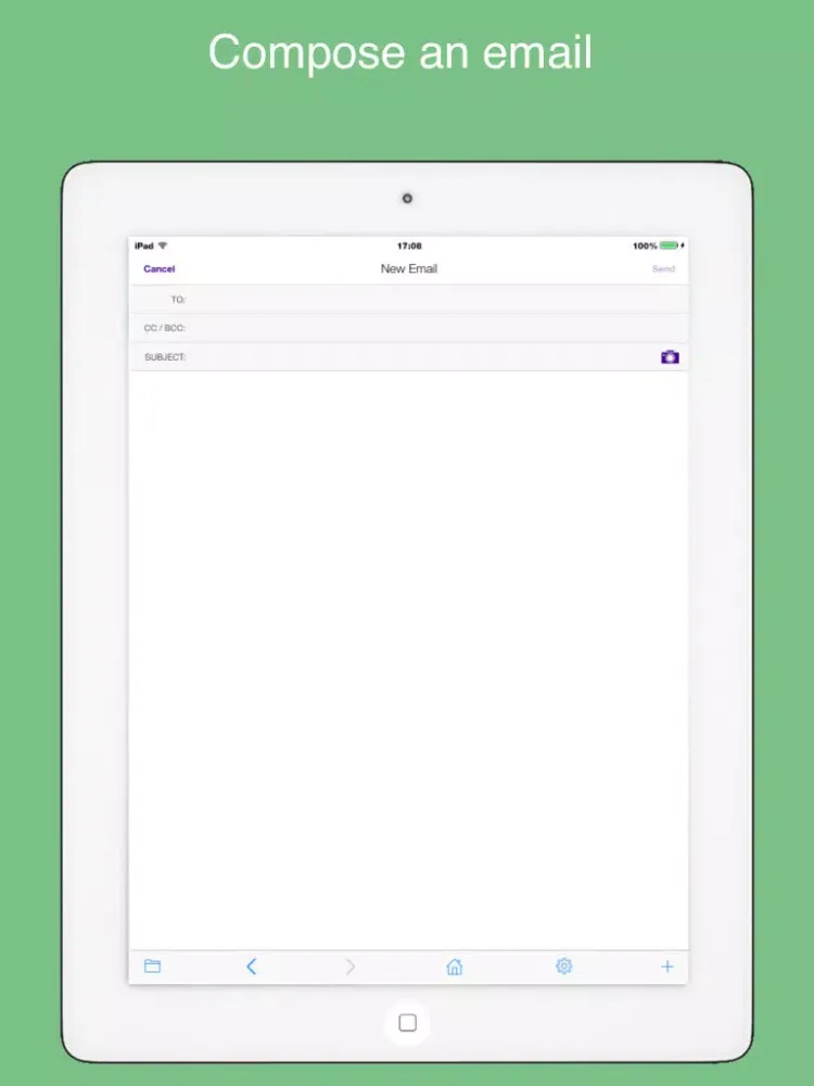 Safe web for Yahoo: secure and easy email mobile app with passcode. iPad  স্ক্রিনশট