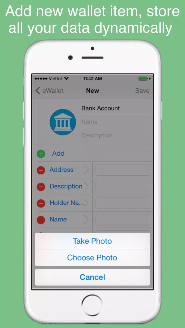 xWallet - smart wallet to protect privacy data Screenshots